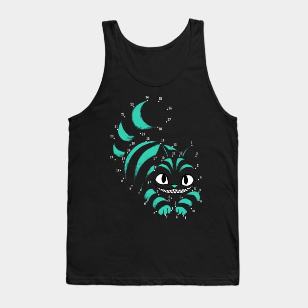 Point to point smile - Cheshire grin - Fantasy Book Tank Top by BlancaVidal